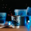 Tasse double expresso - Collection ligne bleue